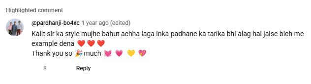 @pardhanji-bo4xc on his style of stopping for an example.